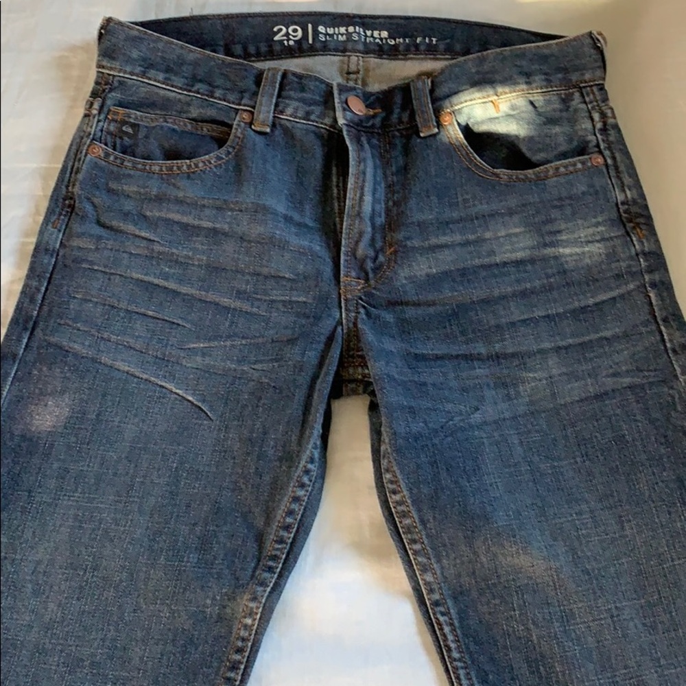 Quick silver men’s jeans.Size 29x30.Slim straight